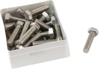 Bofix zeskantbout m8-30 rvs (25st) - thumbnail