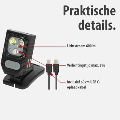 Brennenstuhl 1173730006 CL Accu-werklamp LED 5 W 600 lm
