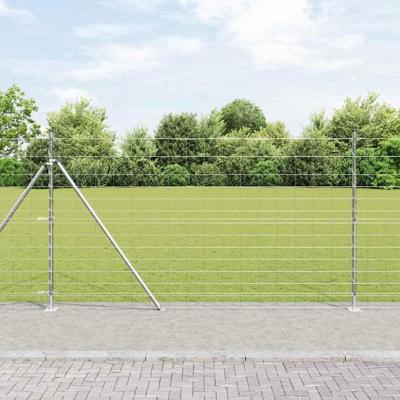 Weidehekwerk Zilver 50 x 1.4 m Gegalvaniseerd staal