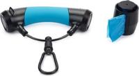Gismo Handgreep Met Poepzakhouder - Hondenriem - Lichtblauw - thumbnail
