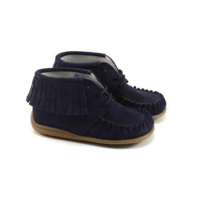 Bardossa loopschoentjes Moc-flex Serraje Marino-23