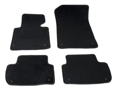 Automatten op maat - zwart stof - BMW 3-Serie E46 Cabrio 1998-2005