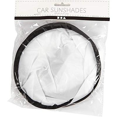 Creativ Company Zonneschermen auto, h: 35 cm, b: 44 cm, 2 stuk/ 1 doos