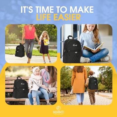 Mimmti Kids Bag zwart Mimmti Kids Bag zwart