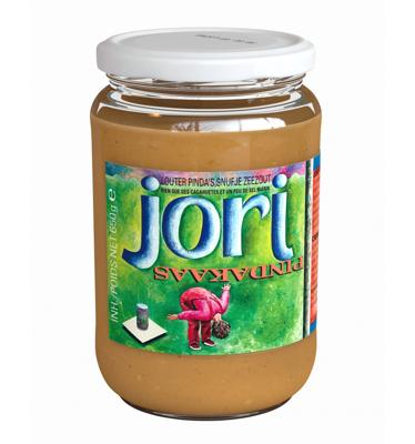 Jori Pindakaas met zout eko bio 650 Gram