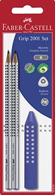 Faber Castell fc-185297 potlood grip 2001 2 stuks met gum