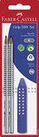 Faber Castell fc-185297 potlood grip 2001 2 stuks met gum - thumbnail