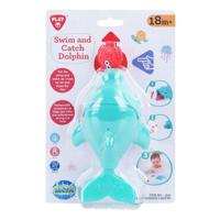Play badspeelgoed vang en zwem dolfijn, 2dlg. - thumbnail