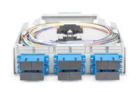 Digitus DN-963890 Adapter voor glasvezelkabels Grijs, Blauw, Lichtblauw, Zwart 1 stuk(s) - thumbnail