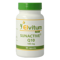 Elvitum Co-enzym Q10 sunactive 100mg 90 Vegetarische capsules - thumbnail