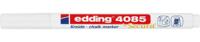 Krijtstift edding 4085 rond 1-2mm wit - thumbnail