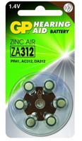 GP gehoor batterij ZA312 blister(6) - 3221914 - thumbnail