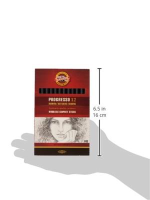 Grafietstift koh i noor progresso 8911 hb | 12 stuks