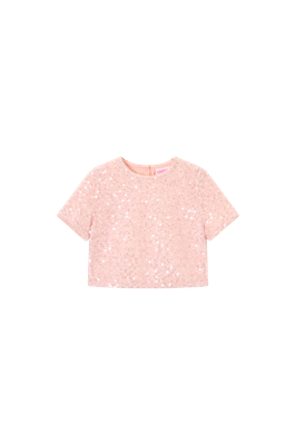 Someone zomer t-shirt meisjes - oud roze-Aniek-Sg-21-L