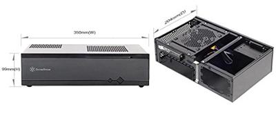 SilverStone Milo ML05B htpchtpc behuizing