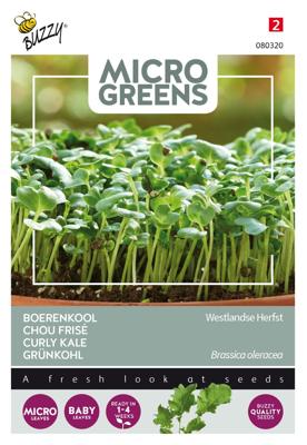 Microgreens, Boerenkool Westlandse Herfst