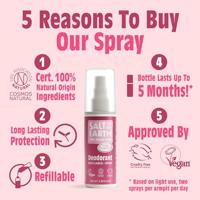Salt of the Earth Vegan Deodorant Spray - Zoete Aardbeien - thumbnail
