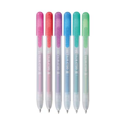 Gelschrijver sakura gelly roll metallic 6 kleuren