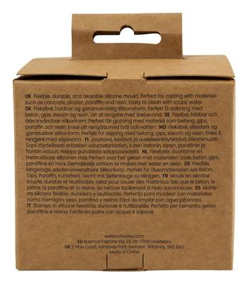 Creativ Company Siliconen vorm, mossel, h: 6 cm, l: 9 cm, b: 5 cm, 1 stuk