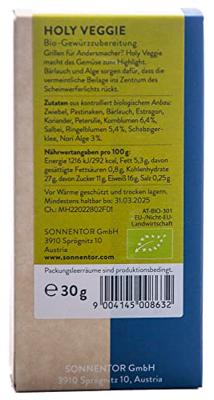 Sonnentor Kruidenmix Holy Veggie