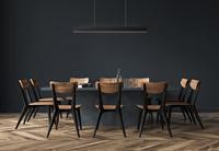 Lucide RAYA LED - Hanglamp - LED Dimb. - 1x36W 2700K - Zwart - thumbnail