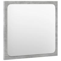 3-delige Badkamermeubelset bewerkt hout betongrijs - thumbnail