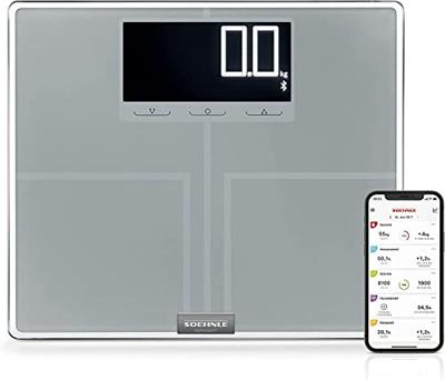 Soehnle 63873 shape sense connect 200 digitale personenweegschaal zilver - thumbnail