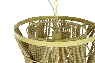 Plafondlamp DKD Home Decor Metaal Bruin Geel 50 W Hout MDF (35 x 35 x 95 cm) Plafondlamp DKD Home Decor Metaal Bruin Geel 50 W Hout MDF (35 x 35 x 95 cm)