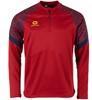 Stanno 408038 Bolt Quarter Zip Top - Dark Red-Navy - 2XL - thumbnail