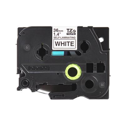 Brother TZESL261 Labeltape zelflaminerend Tapekleur: Wit Tekstkleur: Zwart 36 mm 8 m Brother TZESL261 Labeltape zelflaminerend Tapekleur: Wit Tekstkleur: Zwart 36 mm 8 m