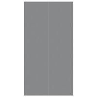 VidaXL Zwembadgrondzeil 420x220 cm polyester geotextiel lichtgrijs - thumbnail