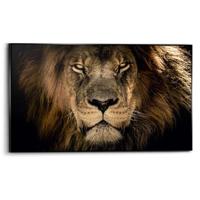Schilderij Leeuw - 70x118 cm - thumbnail