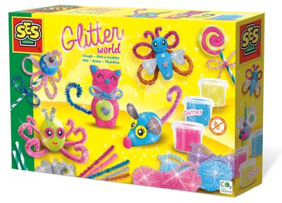 Ses klei - glitterwereld