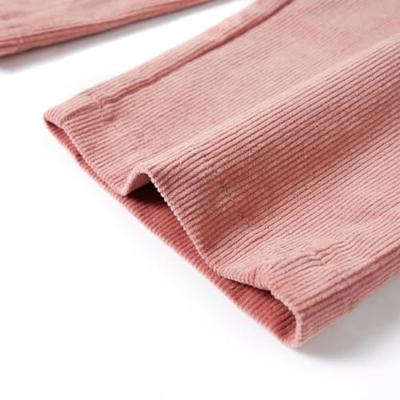 Kinderbroek 140 ribfluweel oudroze - thumbnail