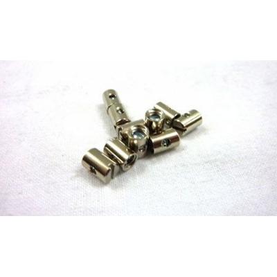 Bofix schroefnippel gas 5x7 (100st)