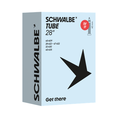 SCHWALBE Tube (sv17) - tour / gravel - 28'' (28/47-622/635) - presta