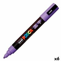 Markeerstift POSCA PC-5M Lila (6 Stuks) - thumbnail
