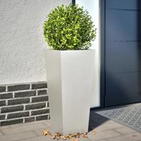 VidaXL Plantenbakken 2 st 35x35x75 cm roestvrij staal - thumbnail