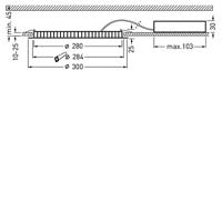 Trilux 7571040 AviellaC09OA#7571040 LED-inbouwlamp LED Zonder 30 W Wit - thumbnail