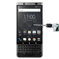 Voor BlackBerry Keyone 0.3mm 9H oppervlaktehardheid 2.5D explosieveilige zeefdruk volledige scherm getemperd glas scherm Protector(Black) - thumbnail