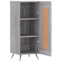 Dressoir 34,5x34x90 cm bewerkt hout grijs sonoma eikenkleurig - thumbnail