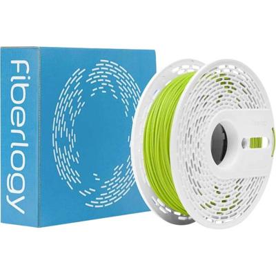 Fiberlogy PA12-15GF-LGREEN-175-050 NYLON PA12+GF Filament PA12 GF Glasvezelversterkt, Slagvast, Chemisch bestendig, Hittebestendig 1.75 mm 500 g Light Green,