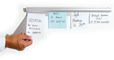 magnetoplan 21009500 Klemrail Grijs Aluminium