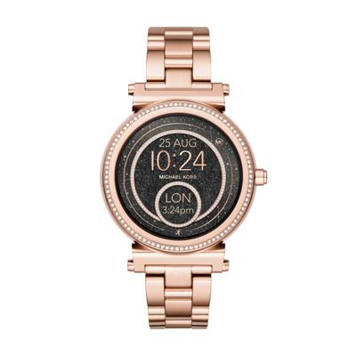Horlogeband Michael Kors MKT5022 Staal Rosé 18mm Horlogeband Michael Kors MKT5022 Staal Rosé 18mm
