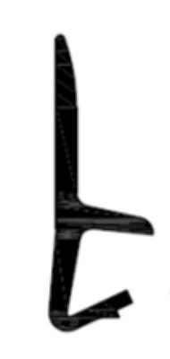 Kaderprofiel SV 5121 zwart