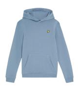 Lyle & Scott winter hoodie jongens - blauw - thumbnail