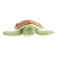 Eco Nation Pluchen knuffel - mini - schildpad - 13 cm - thumbnail