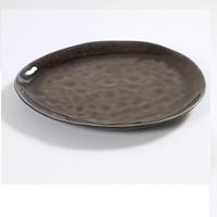 SERAX - Pure - Dinerbord ovaal L 28cm bruin - thumbnail