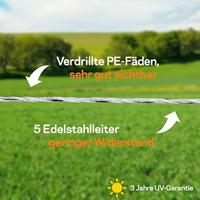 Gallagher EconomyLine cord wit 200m - 063925 063925 - thumbnail