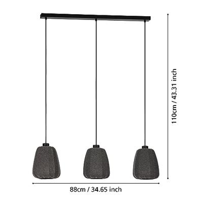 Eglo Stoffen 3-lichts hanglampBarlaston - 43962